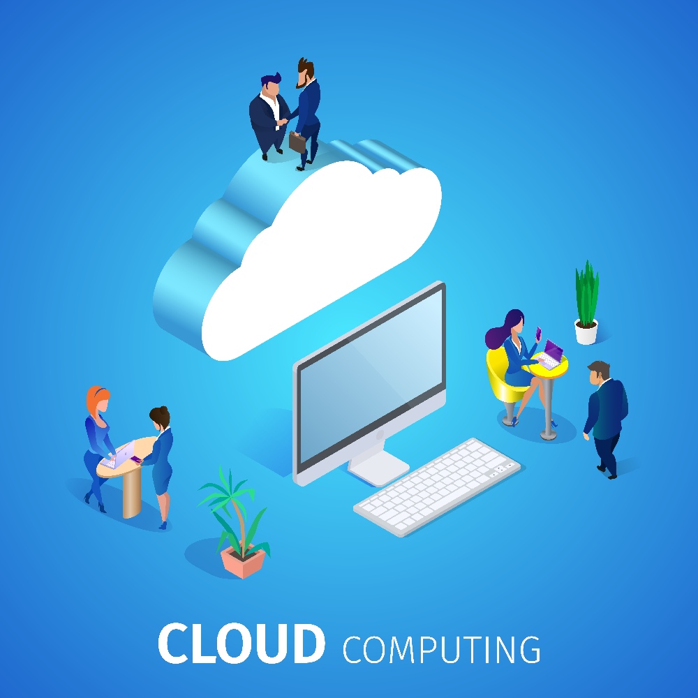 Ilustrasi Komputasi Cloud