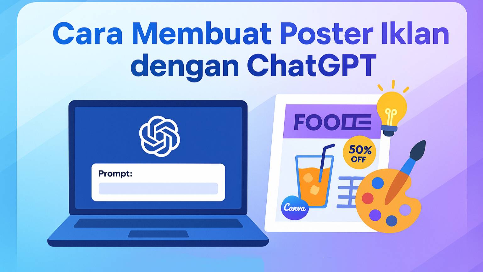 Cara Buat Poster Iklan dengan ChatGPT