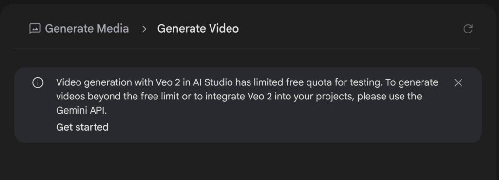 Pakai API Gemini jika ingin kuota generate video lebih banyak