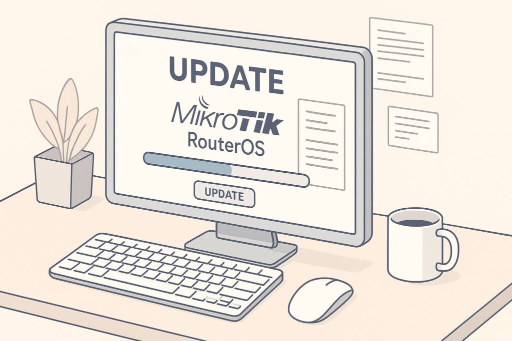 Update Mikrotik RouterOS