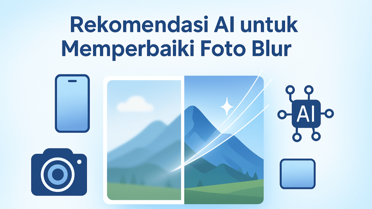 Tools ai untuk memperbaiki foto blur
