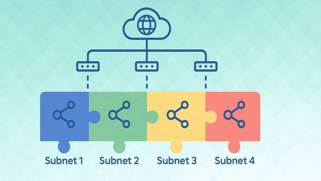 ilustrasi konsep Subnetting