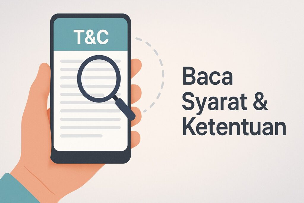 Cara menang giveaway - Baca Syarat dan Ketentuan