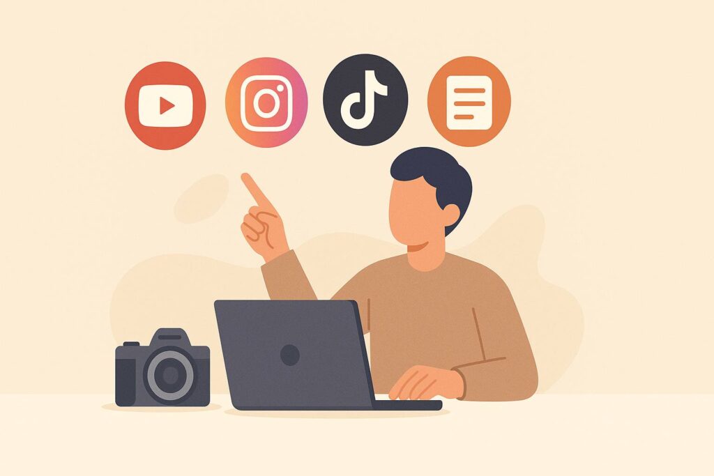Jenis platform untuk promosi shopee affiliate