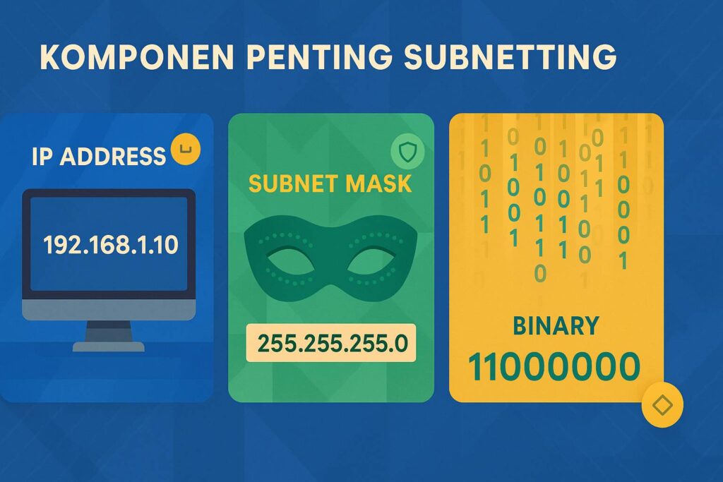 Komponen Penting Subnetting
