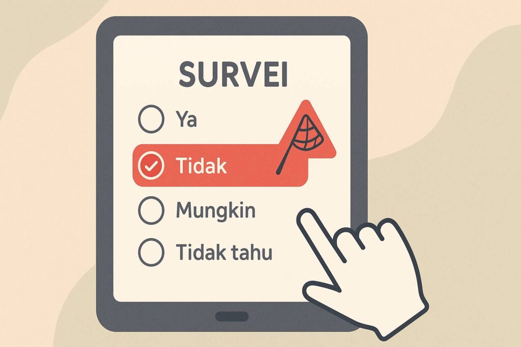 Pertanyaan jebakan