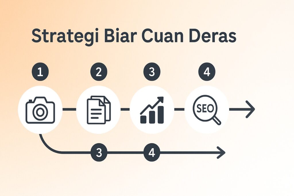 Strategi cuan dari microstock