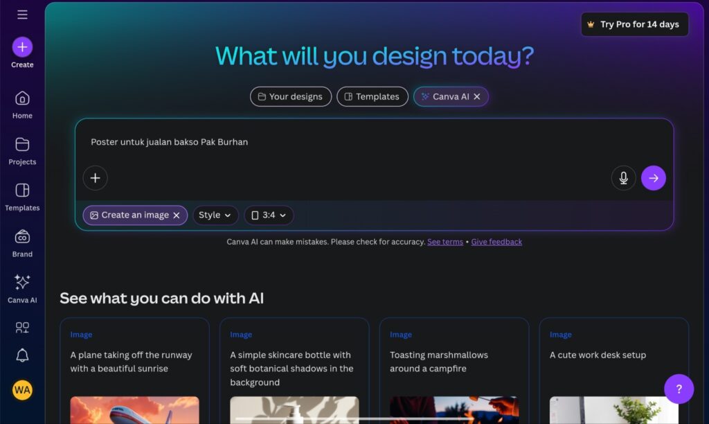 Apa itu Canva AI