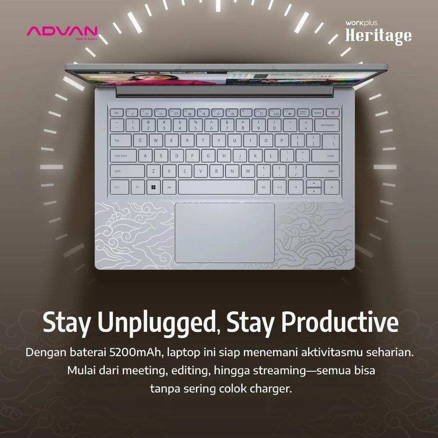 Baterai Advan Workplus Heritage