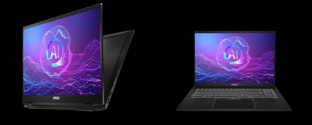 Desain Laptop MSI Summit A16 AI+