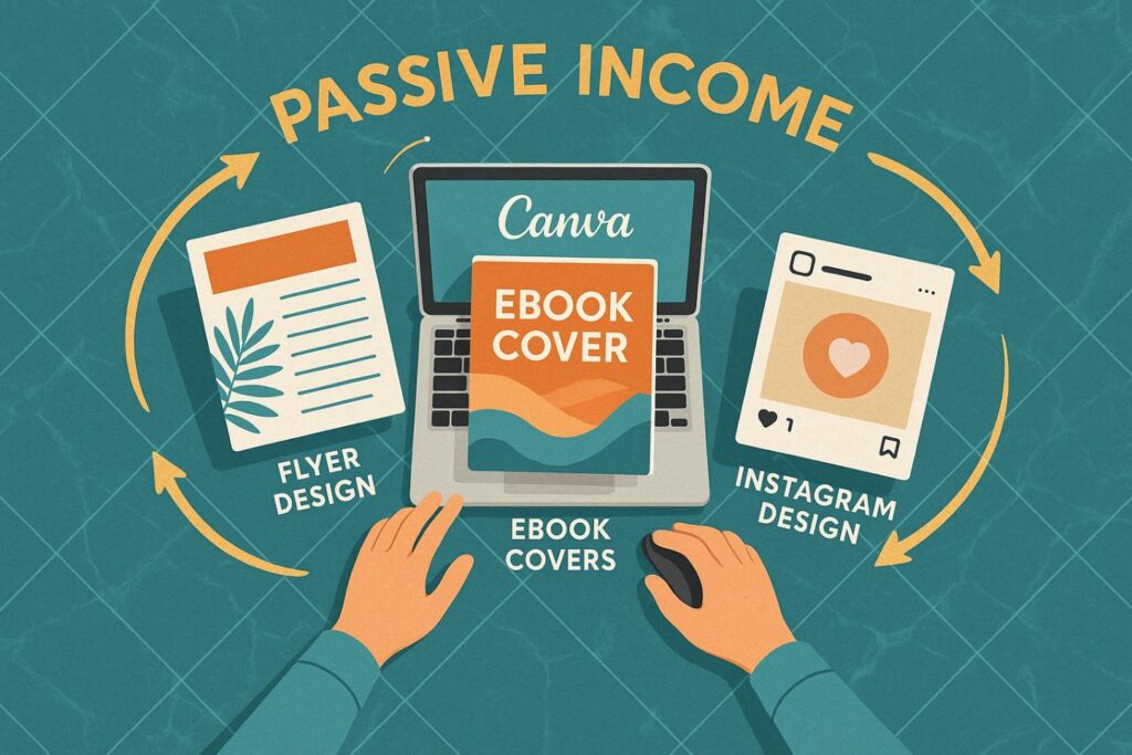 Jualan produk digital dengan canva