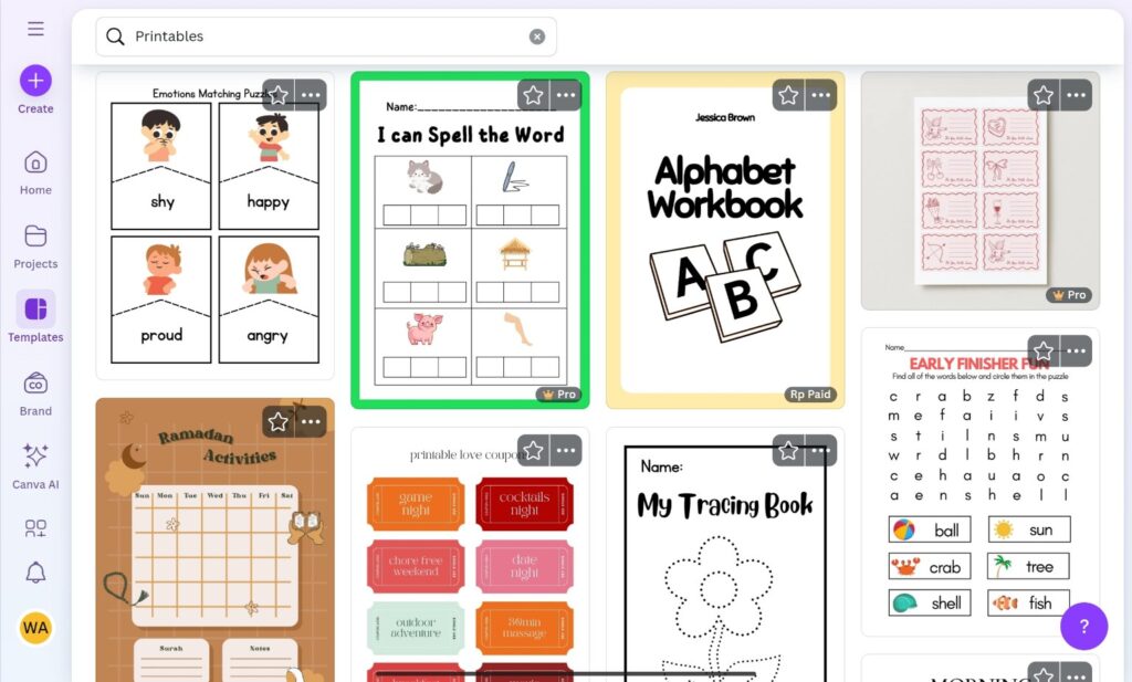 Printables