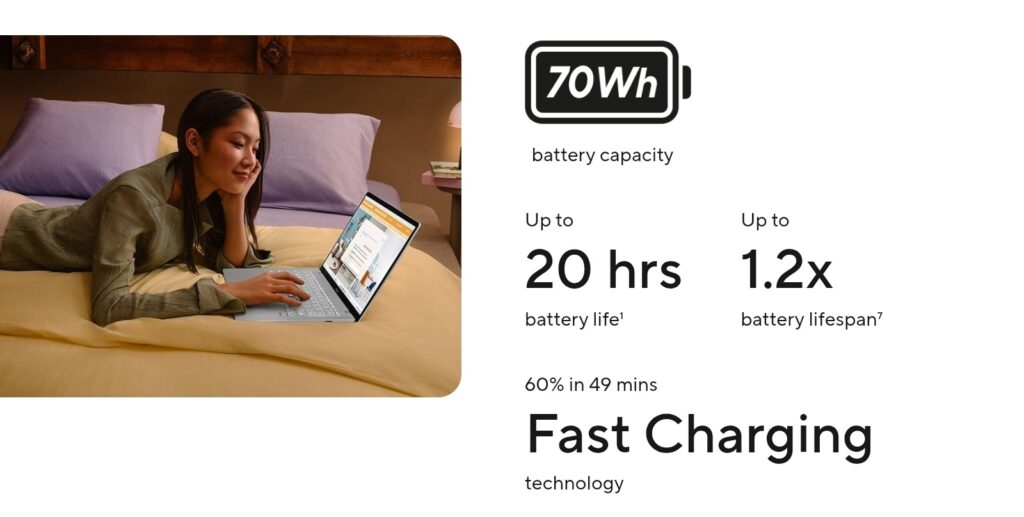 Baterai 70 Wh