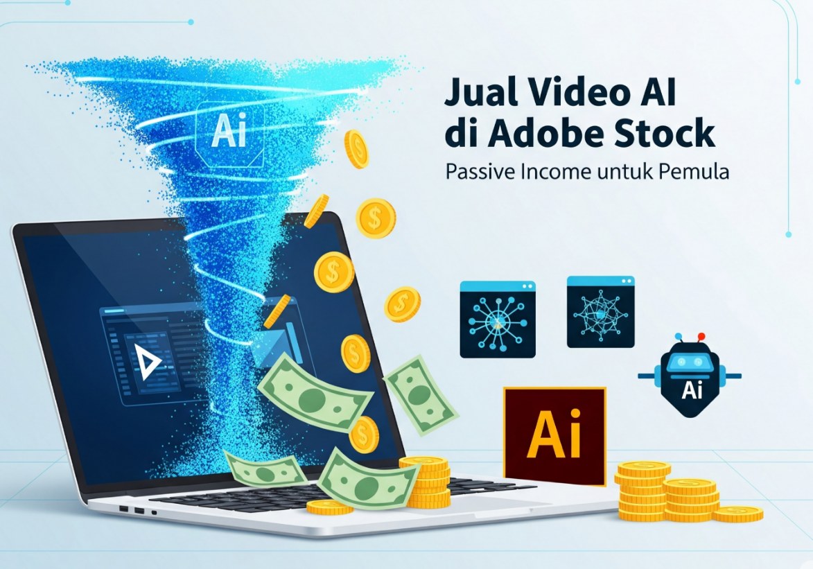 Cara jual video ai di adobe stock