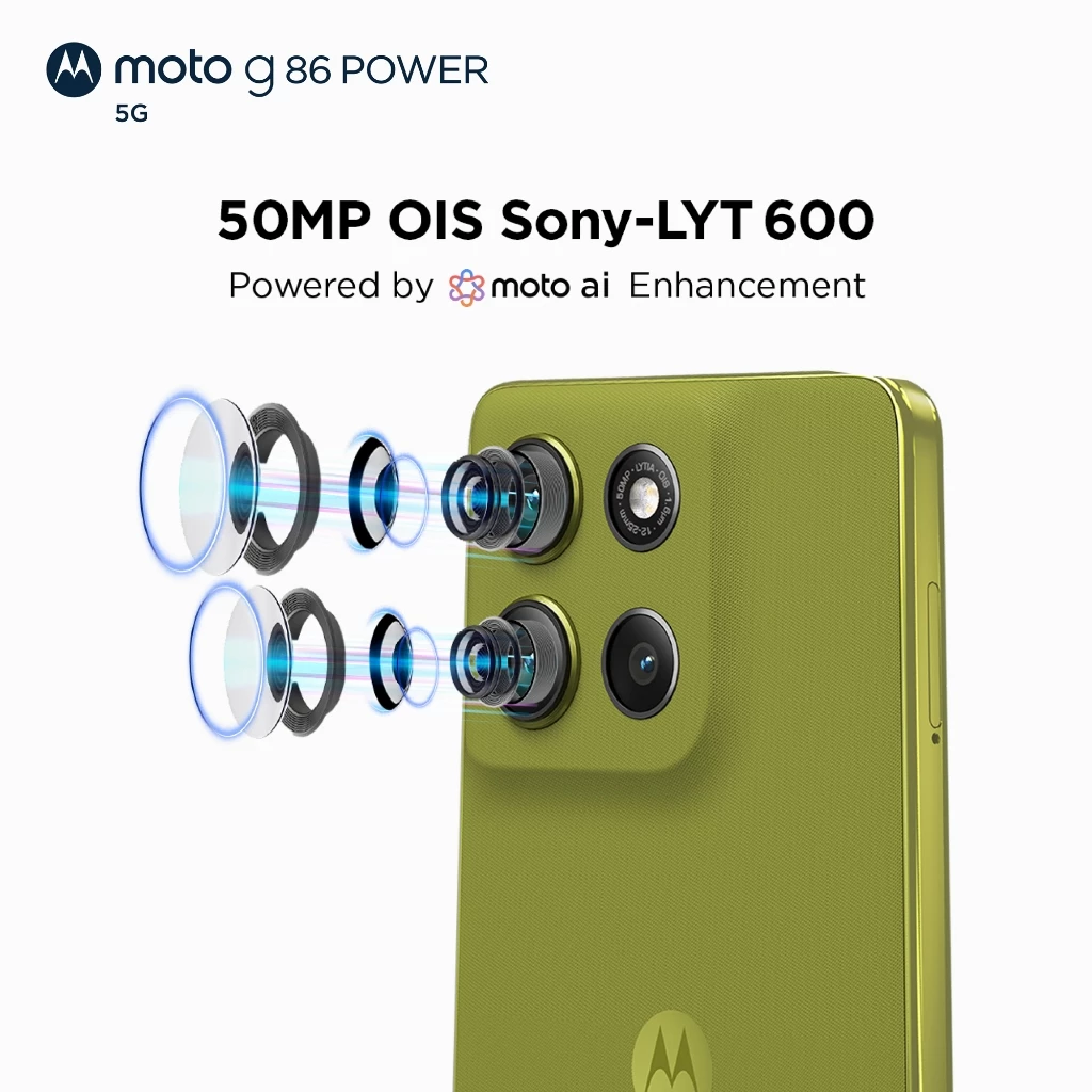 Kamera Moto G86 Power 5G