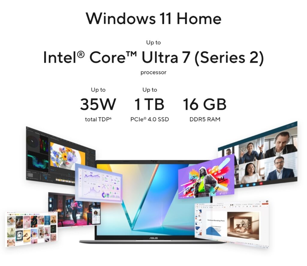 Spesifikasi Utama ASUS Vivobook S14 (S3407C)